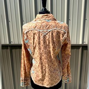 Cruel Girl Women’s brown with turquoise Shirt